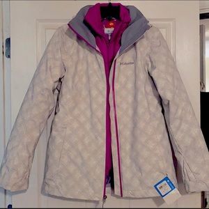 NWT Columbia “whirlibird” jacket - medium